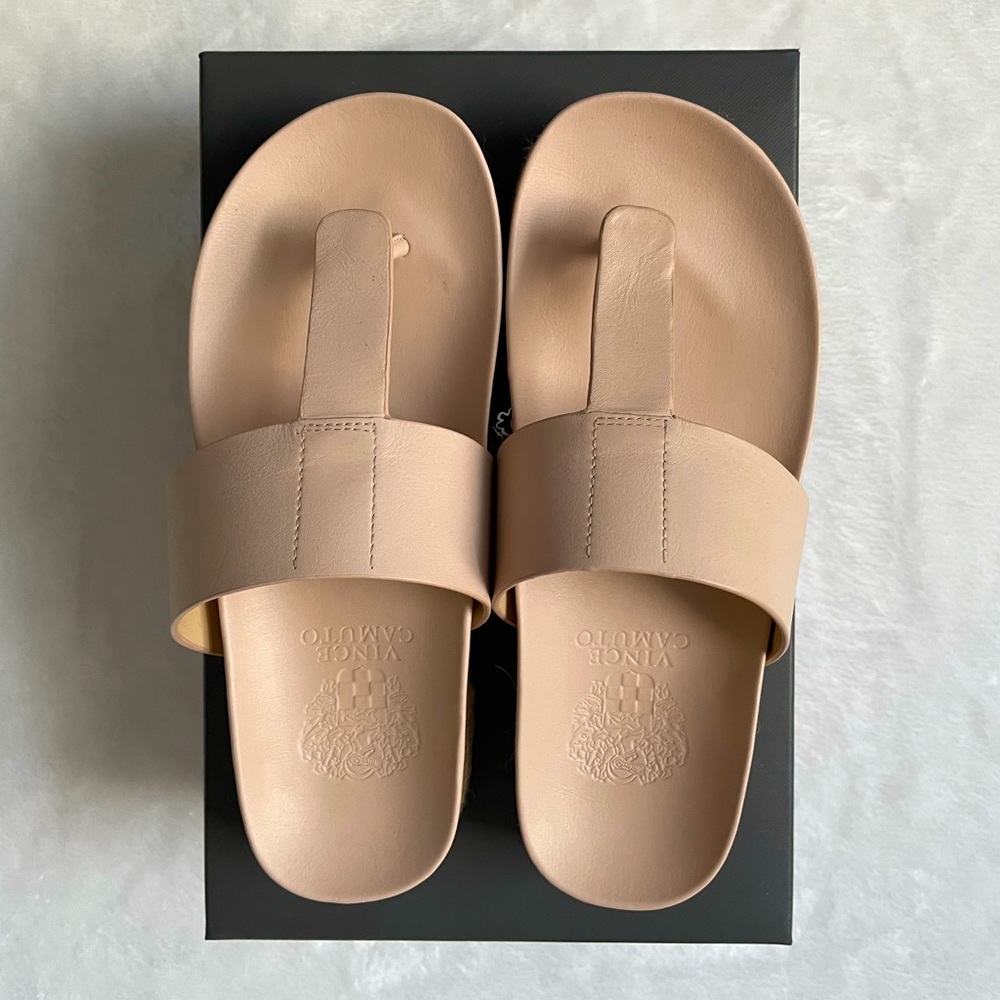 Vince Camuto leather espadrilles